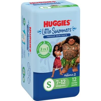 huggies little swimmers swim nappies small (7-12kg)