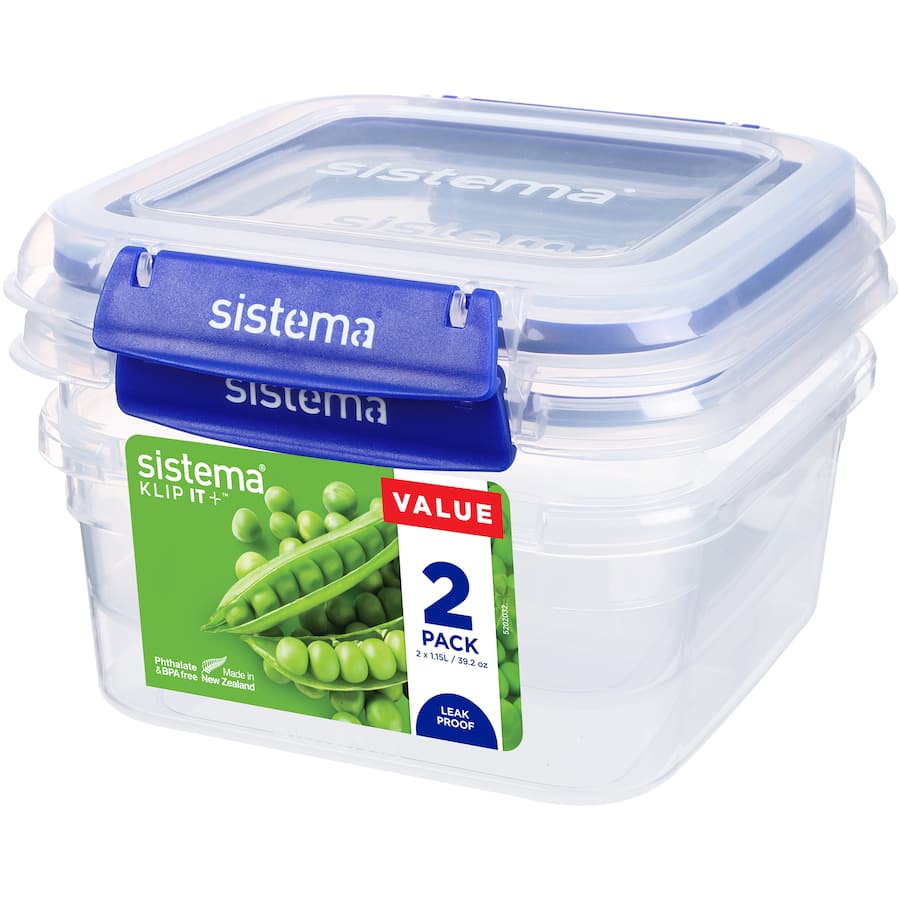 Sistema Klip It Plus Container Lunch 1.15L