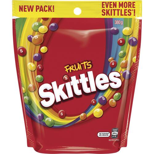 Skittles Fruits Lollies Jumbo Bag