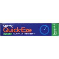 quick-eze chewable antacid tablets peppermint
