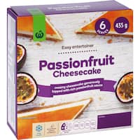 Woolworths Cheesecake Passionfruit