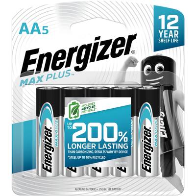 energizer max plus batteries aa
