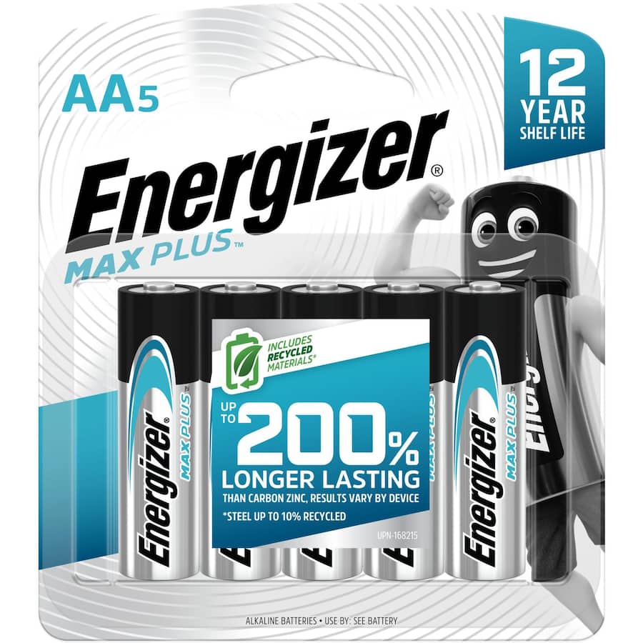 Energizer Max Plus Batteries Aa