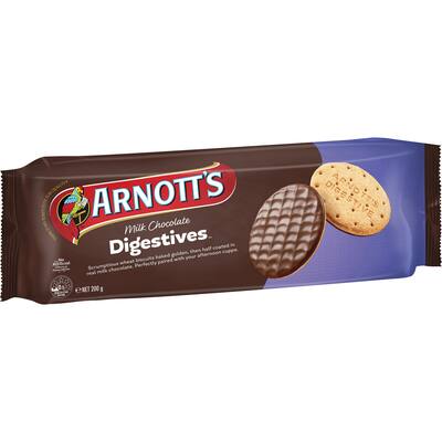 arnotts digestives chocolate biscuits milk