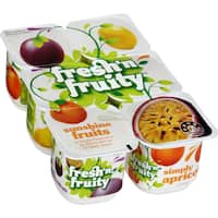Fresh N Fruity Yoghurt 6pk Sunshine Fruits