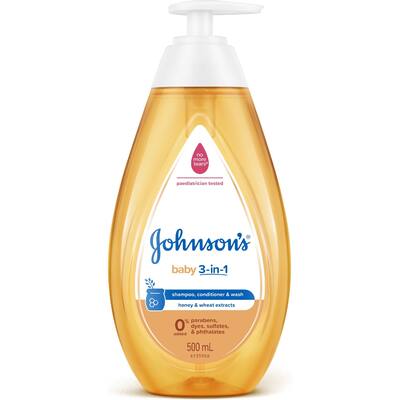 johnsons baby shampoo & conditioner 