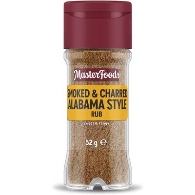 masterfoods bbq rub smoked charred alabama style