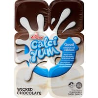 anchor calci yum dairy food 6pk wicked chocolate