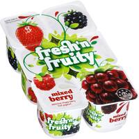 Fresh N Fruity Yoghurt 6pk Mixed Berry