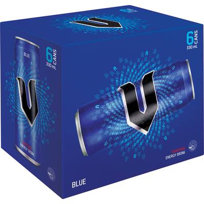 v blue energy drink 