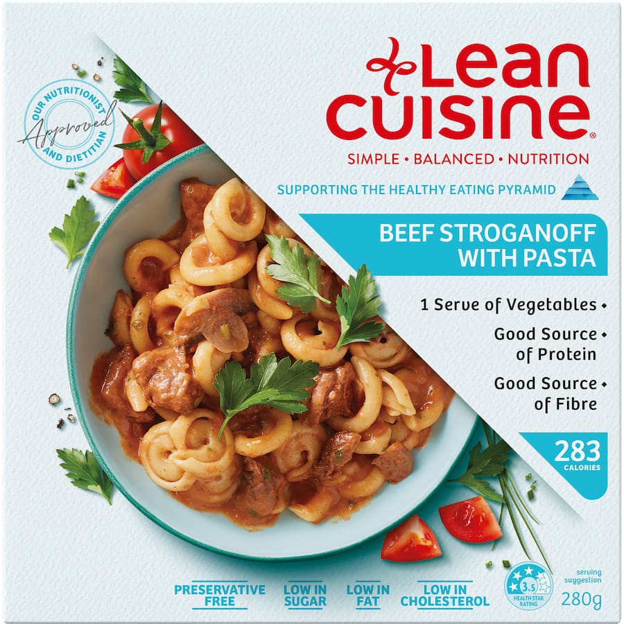 Lean Cuisine Lunch Frozen Meal Beef Stroganoff