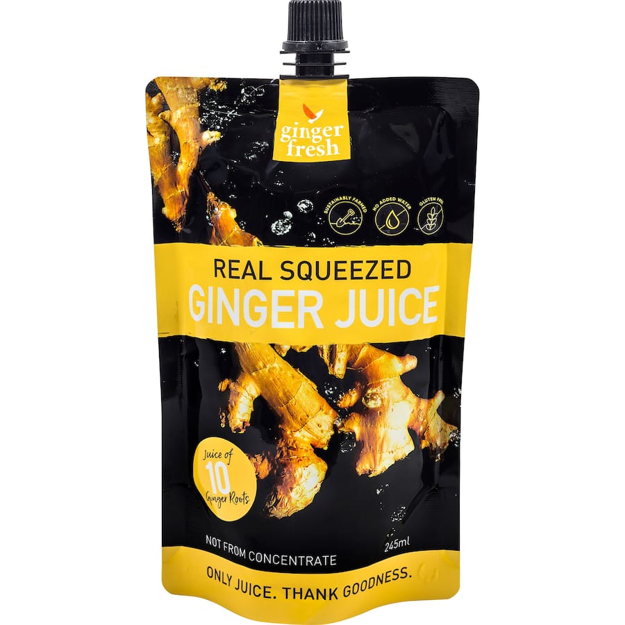 Just Fresh Co Squeezed Fruit Juice Ginger