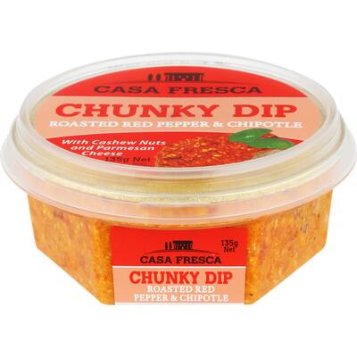 casa fresca chunky dip red pepper & chipotle
