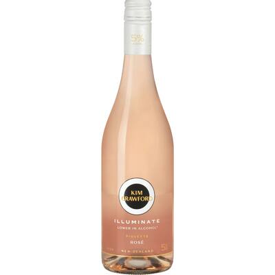 kim crawford illuminate rose low alcohol