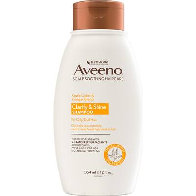 aveeno shampoo apple cider vinegar