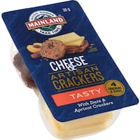 Mainland Cheese Snack Crackers & Tasty