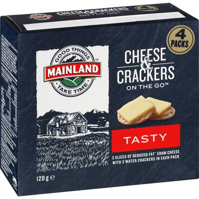 mainland cheese snack crackers & tasty