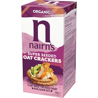 Nairns Organic Oat Crackers Super Seeded