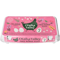 Otaika Valley Premium Free Range Size 7 Eggs (18pk)