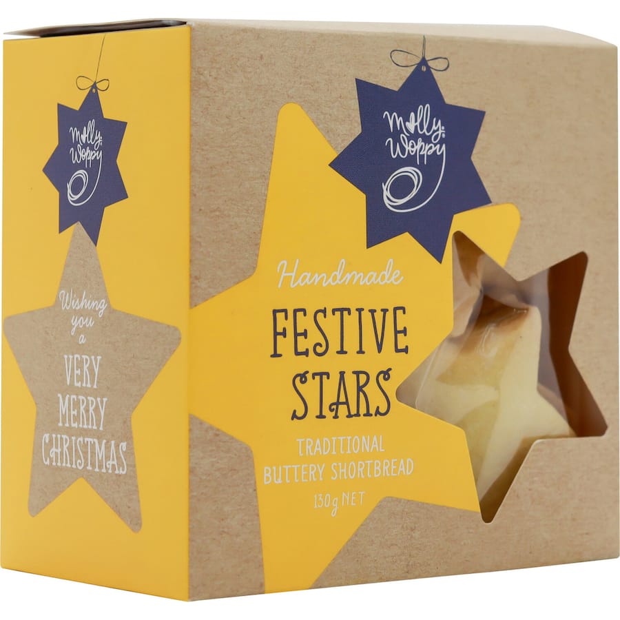 Molly Woppy Butter Shortbread Stars