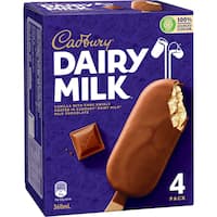 Cadbury Dairy Milk 4 pack