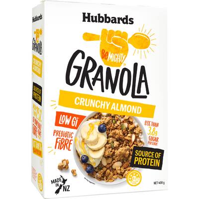 hubbards be mighty granola crunchy almond