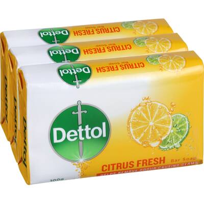 dettol bar soap citrus fresh