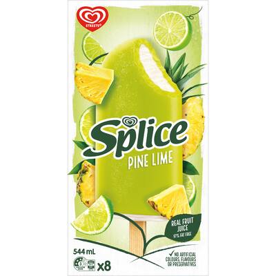 streets ice blocks splice pine lime