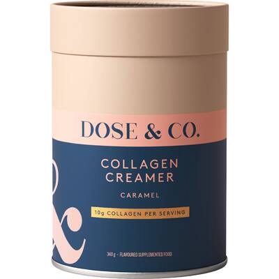 dose & co. collagen creamer caramel