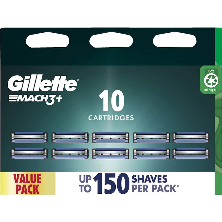 Gillette Mach3+ Replacement Blades Cartridges