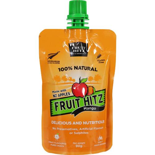 NZ Apple Fruit Hitz Fruit Puree Mango