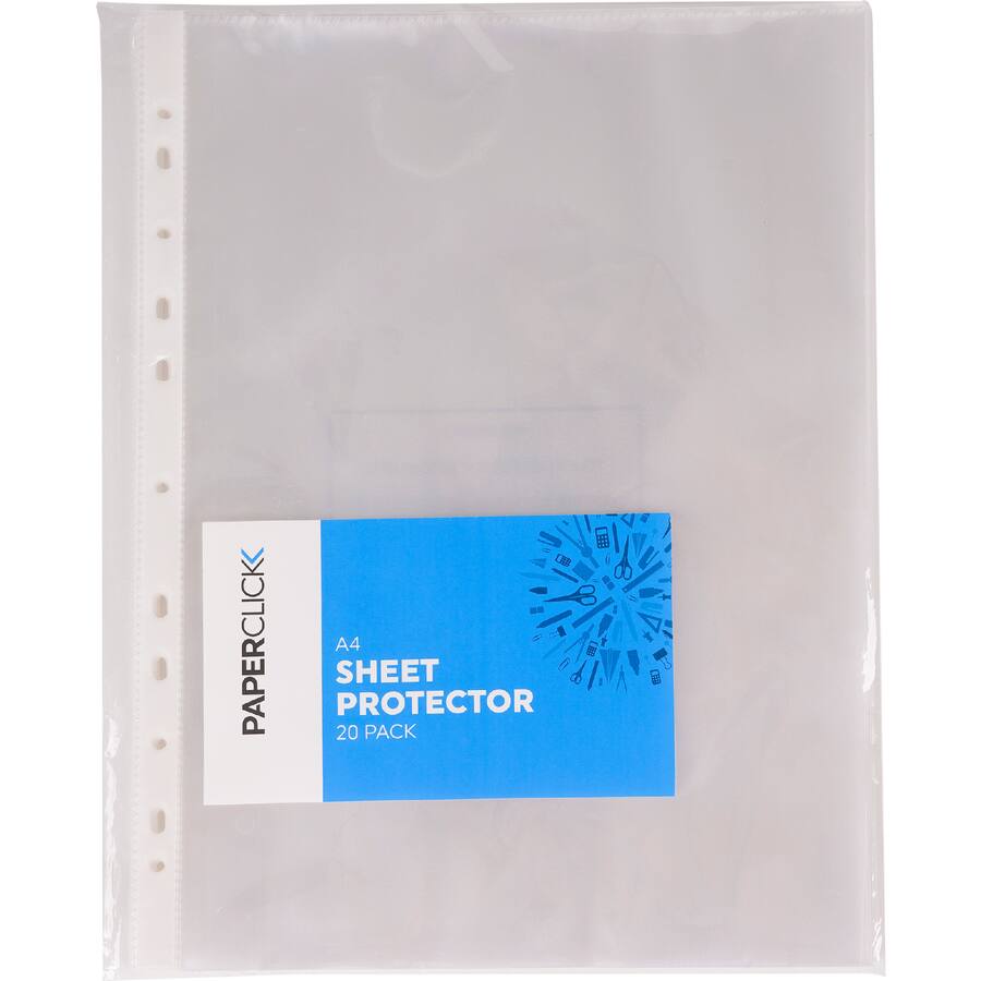 Paper Click Sheet Protector A4
