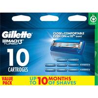 Gillette Mach 3 Turbo 3d Replacement Blades Cartridges
