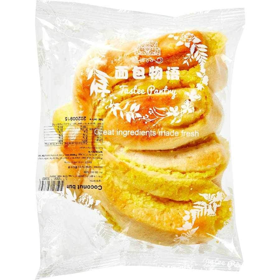Tastee Pantry Bun Coconut