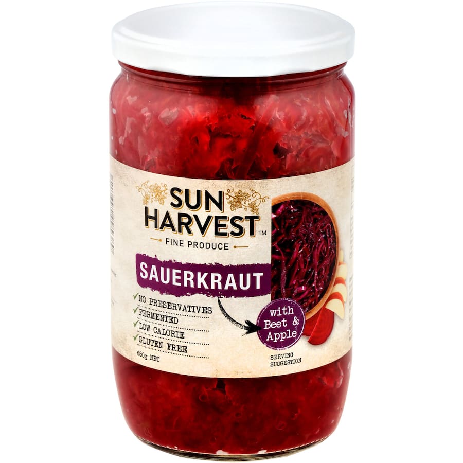 Sun Harvest Sauerkraut Beet & Apple