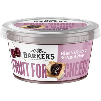 barker's fruit for cheese fruit paste black cherry & pinot noir