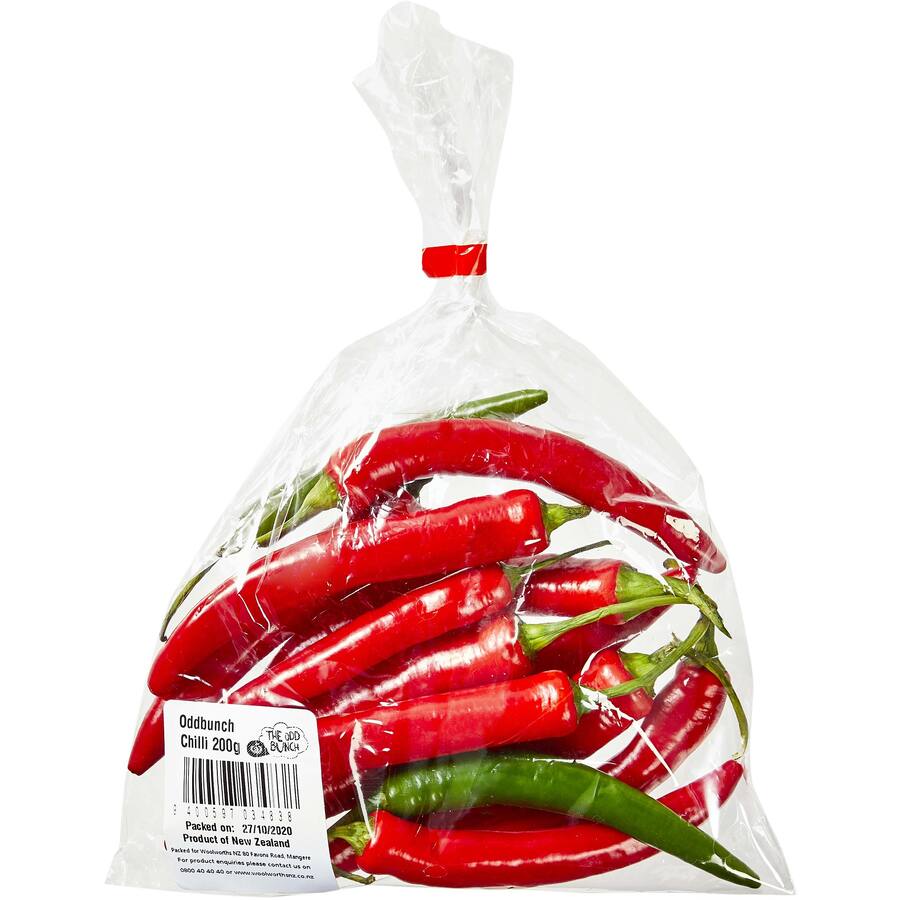 Fresh Vegetable The Odd Bunch Chillies
