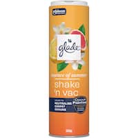 glade shake n vac carpet care deodoriser summer ess powder