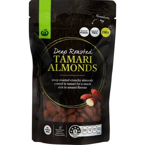 Countdown Superior Tamari Almonds 150g bunch