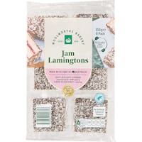 woolworths lamingtons jam filled