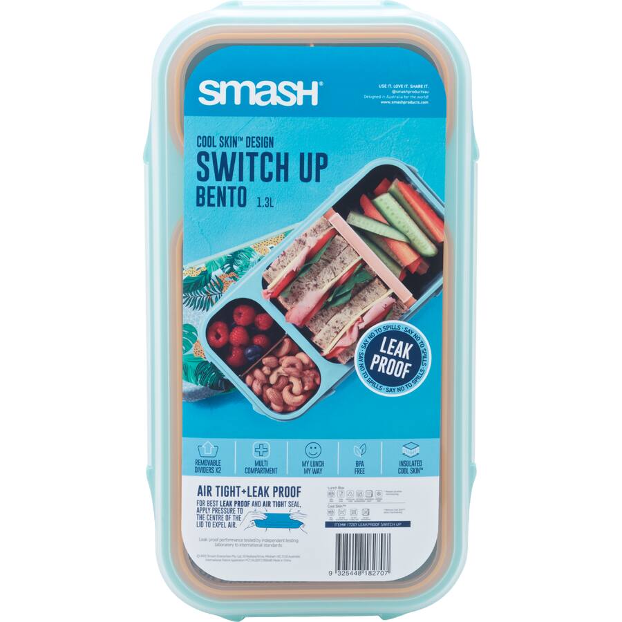 Smash Bento Lunch Box Leak Proof - Assorted