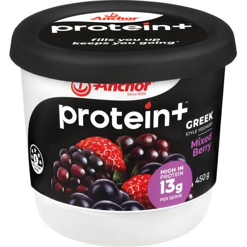 Anchor Protein Plus Yoghurt Tub Greek Mixed Berry