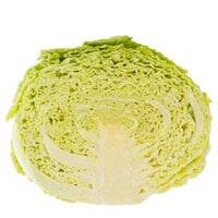 Fresh Vegetable Cabbage Savoy Half