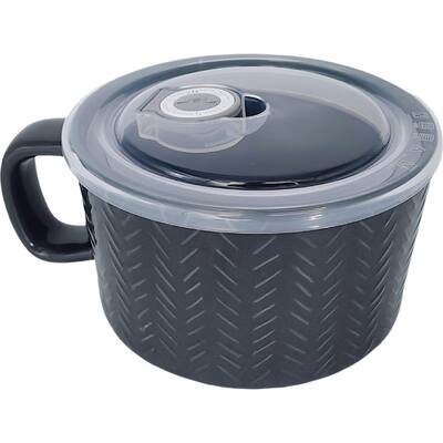 food guru cable stoneware soup mug 