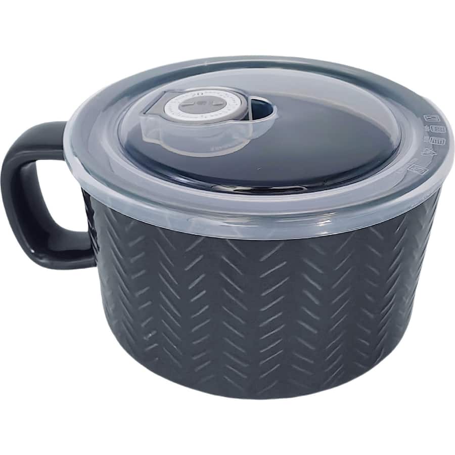 Food Guru Cable Stoneware Soup Mug