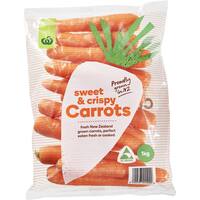 Carrots Prepacked