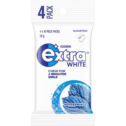 Wrigleys Extra Chewing Gum White Sugar Free