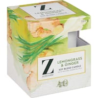 Zenzone Scented Candle Lemongrass & Ginger