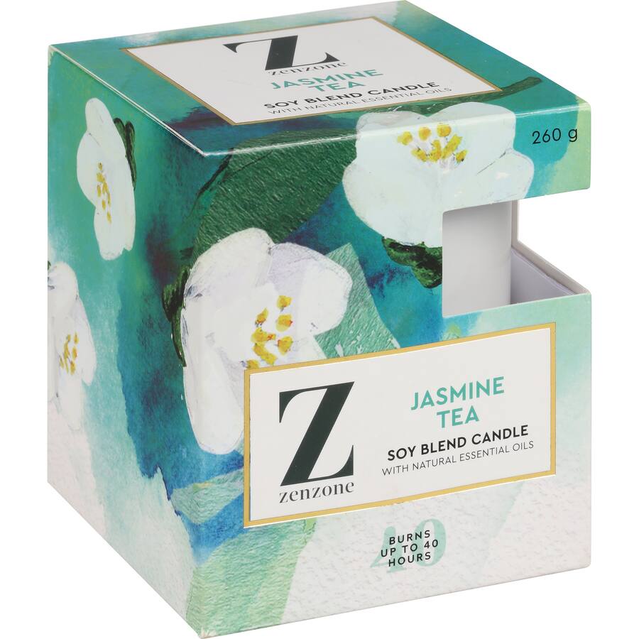 Zenzone Scented Candle Jasmine Tea