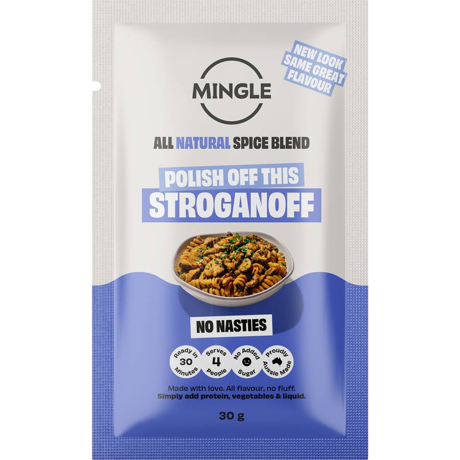 Mingle Recipe Base Hearty Stroganoff